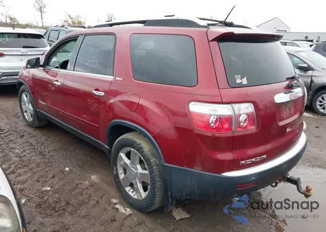 2008 GMC Acadia Slt-1 from USA, damaged, VIN 1GKER237X8J292749